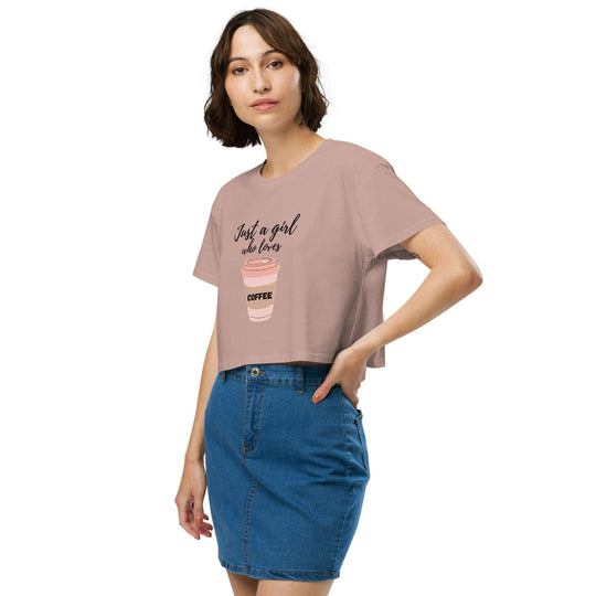 Coffee Lover Women’s crop top