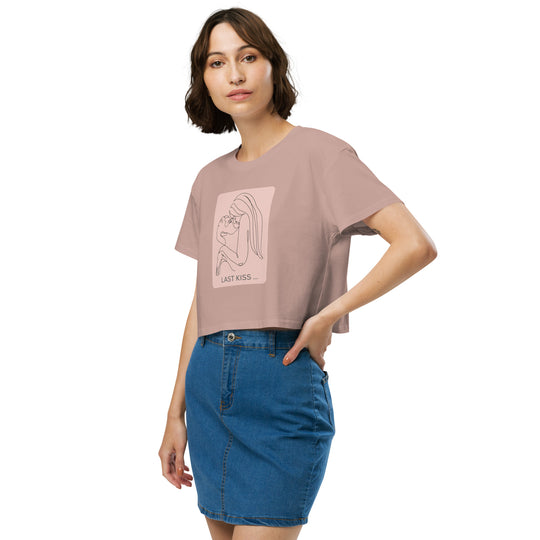 Last Kiss Women’s crop top - Wave Fusions