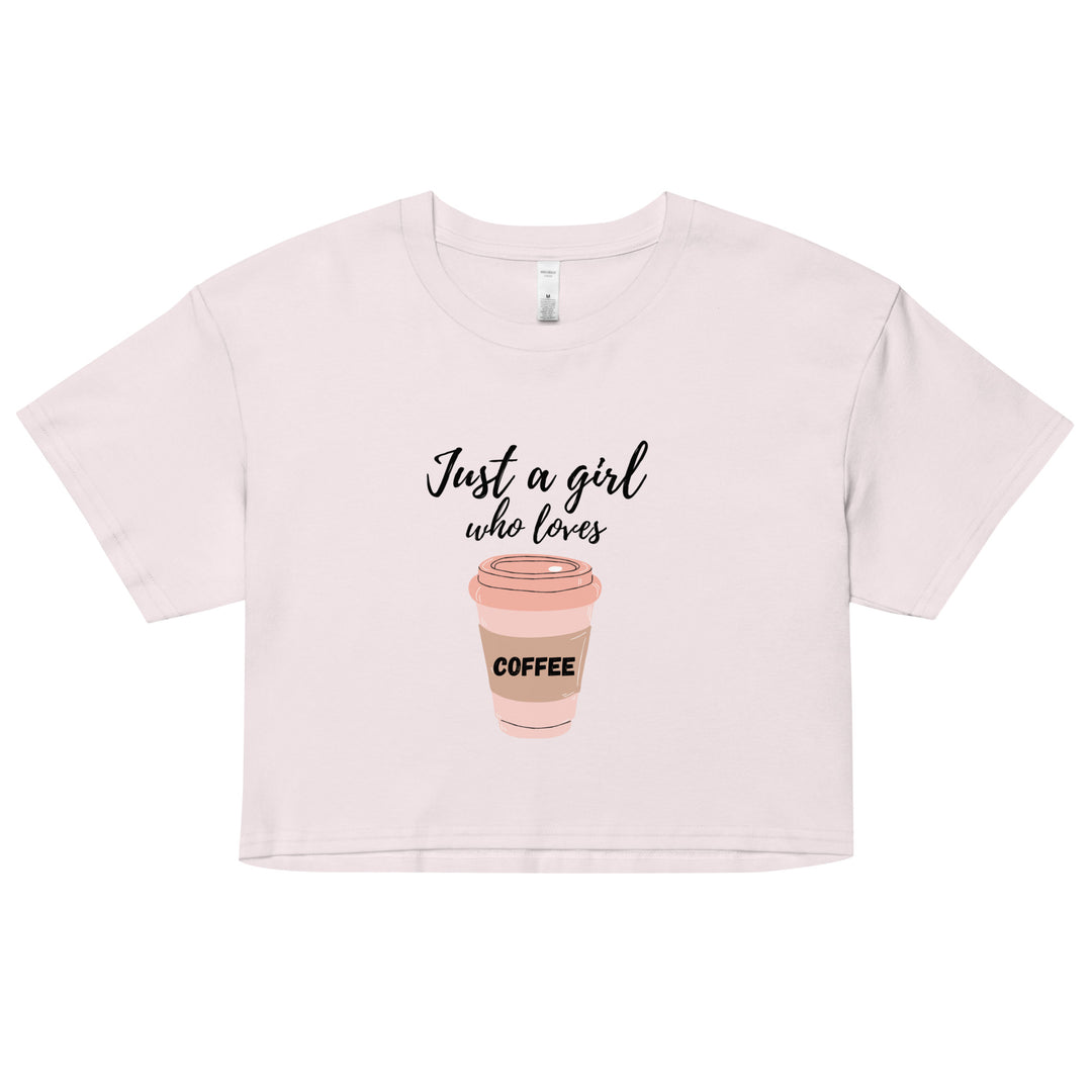 Coffee Lover Women’s crop top - Wave Fusions