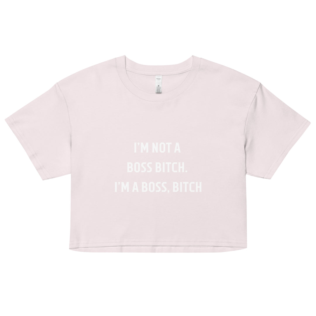 Boss Bitch Women’s crop top - Wave Fusions