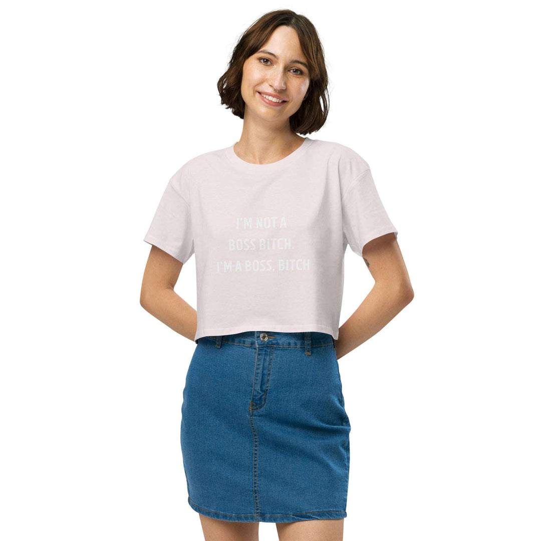 Boss Bitch Women’s crop top