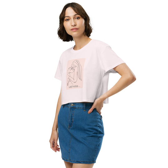 Last Kiss Women’s crop top - Wave Fusions