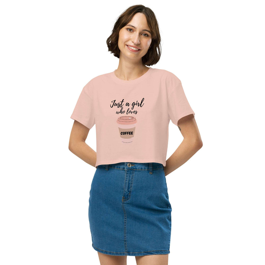 Coffee Lover Women’s crop top