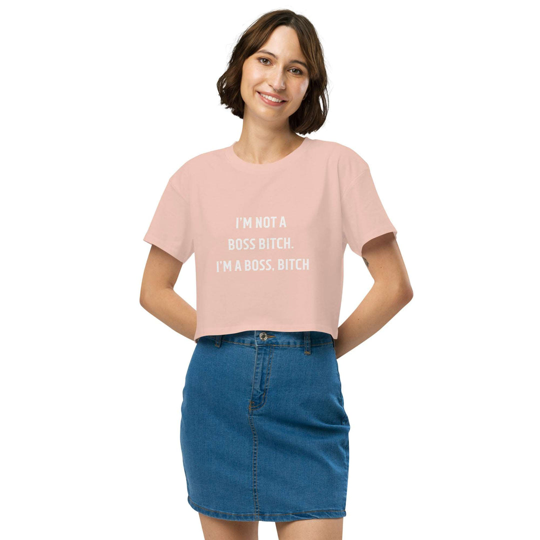 Boss Bitch Women’s crop top