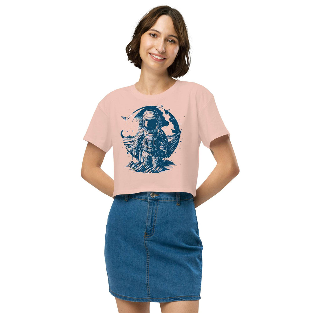 Astronaut's Women’s crop top