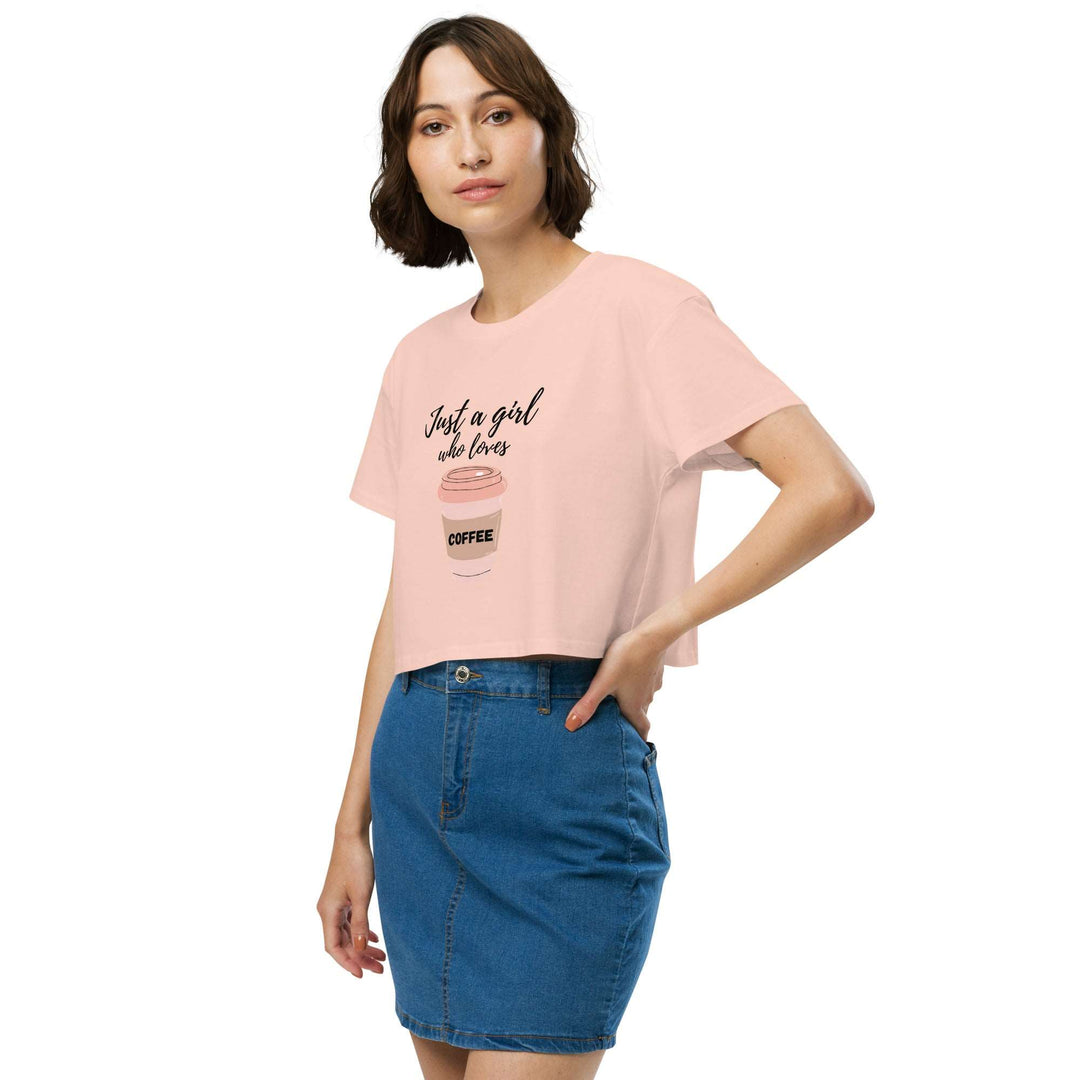 Coffee Lover Women’s crop top